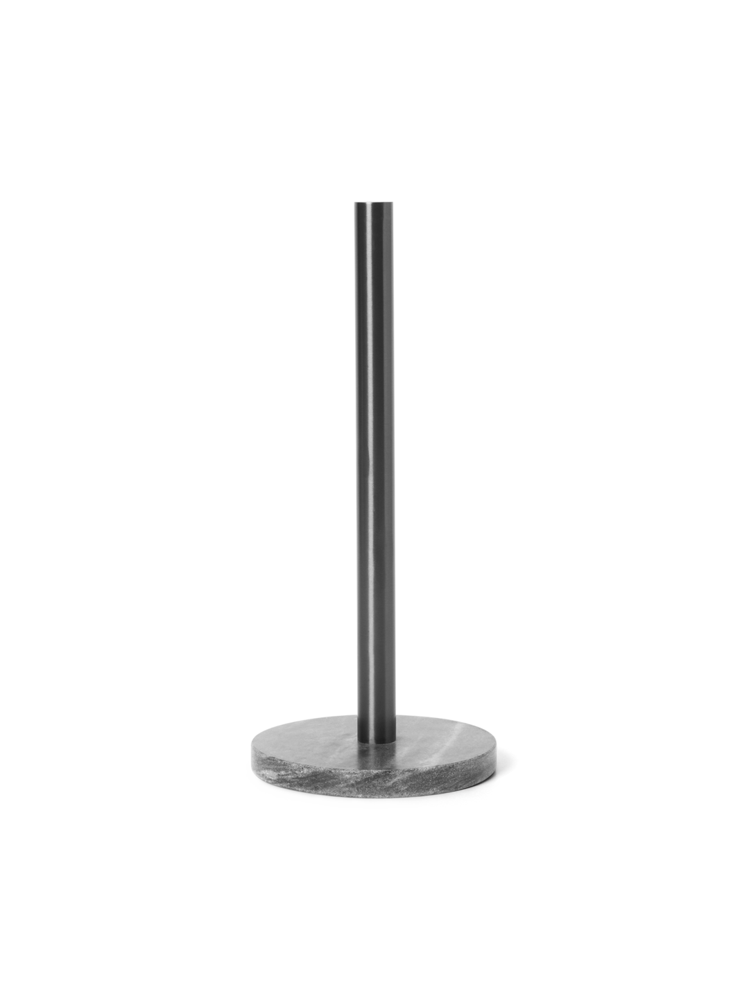 Ferm Living Paper Towel Holder / Kitchen Towel Stand - Black Marble & Black Brass