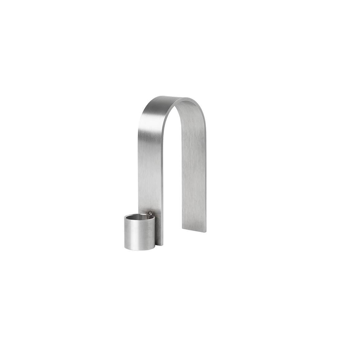 Kristina Dam Arch Candleholder Vol 1 - Stainless Steel