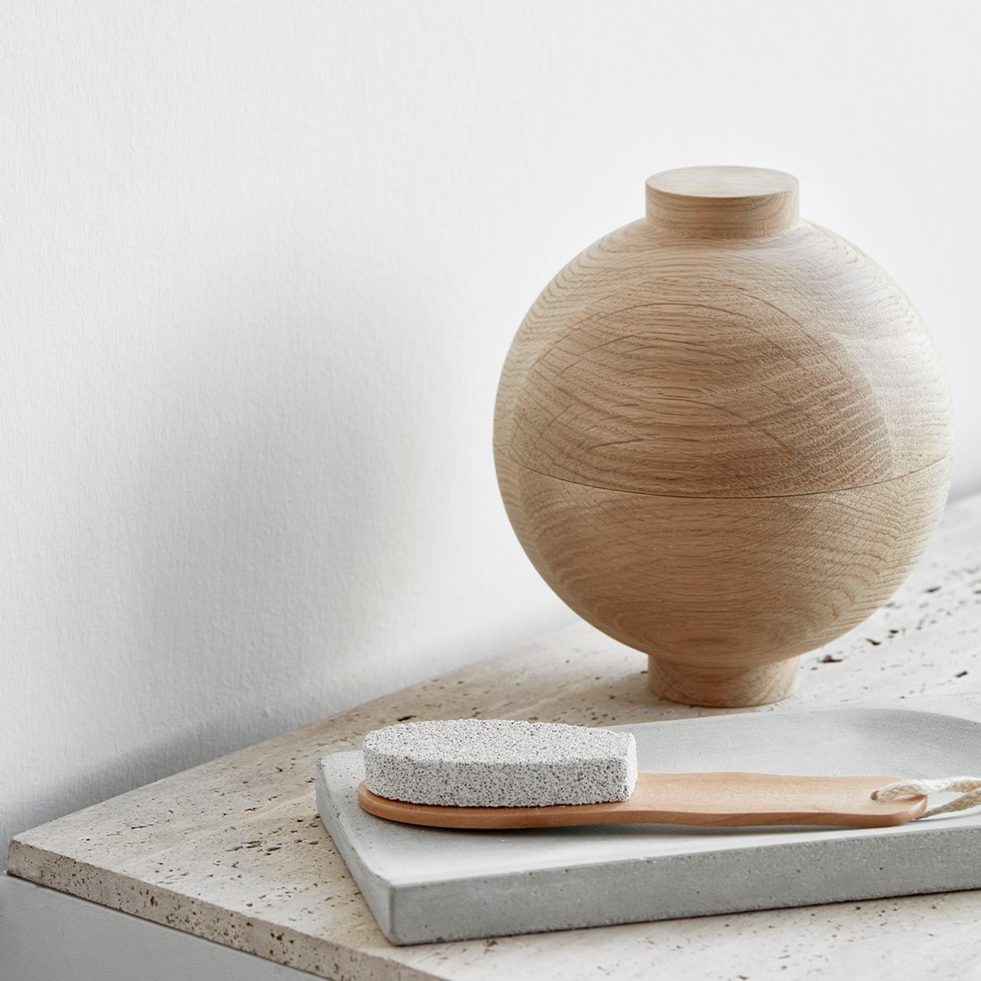 Kristina Dam Wooden Sphere XL  - Solid Oak
