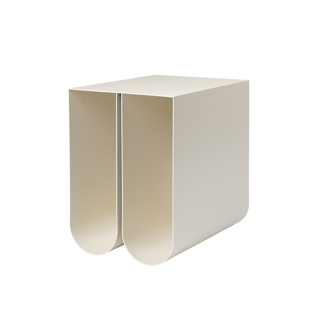 Kristina Dam Curved Side Table - Beige