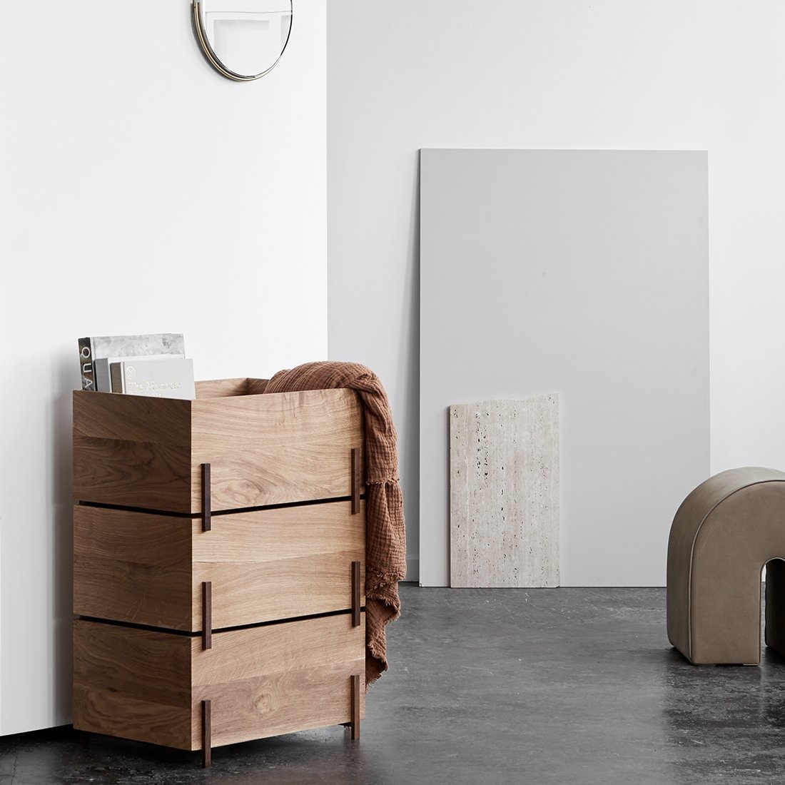 Kristina Dam Stack Storage Box (Set of 3)