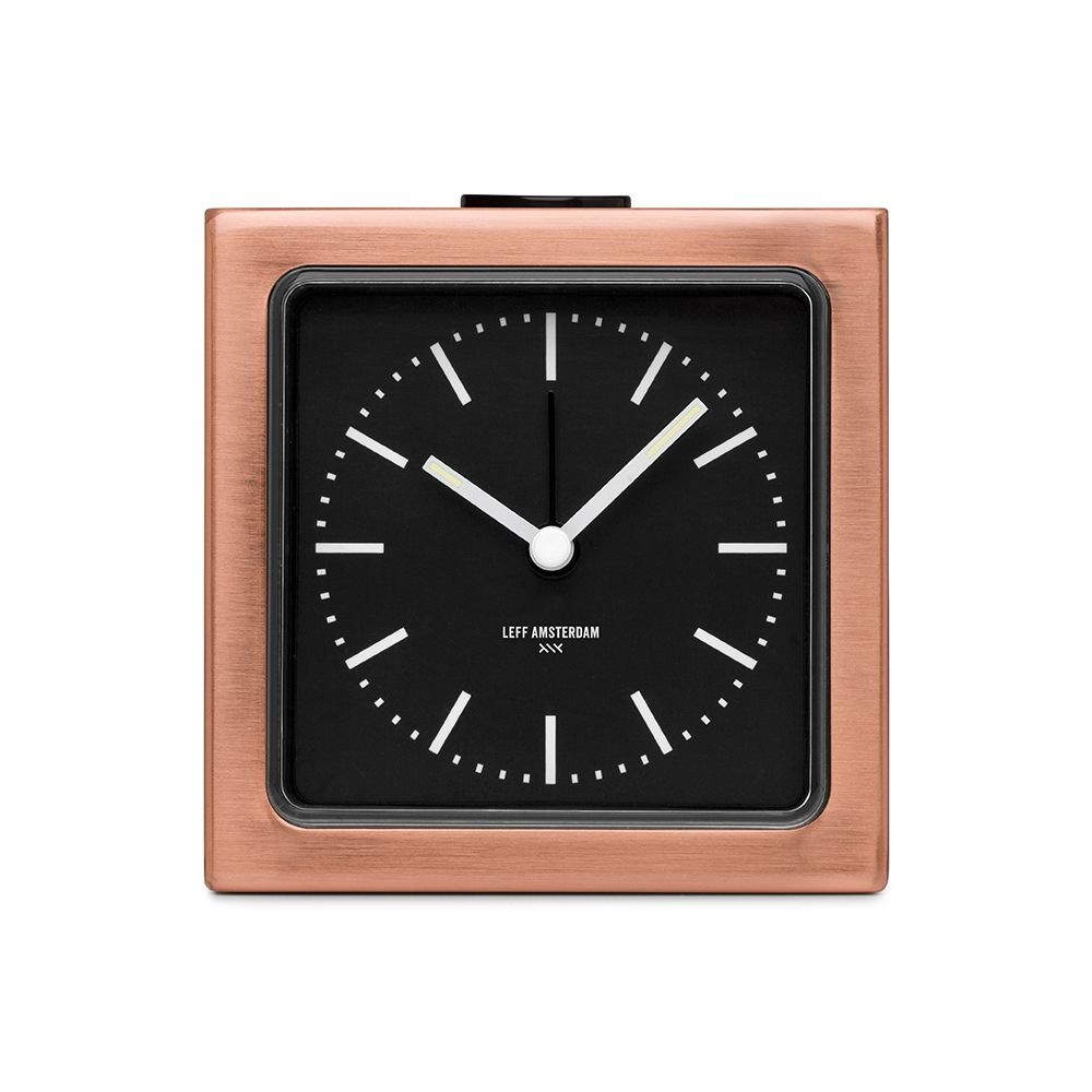 Alarm clock block | copper | black index - LAST AVAILABLE