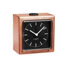 LEFF amsterdam Alarm clock block | copper | black index