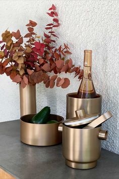 XLBoom Rondo Wine Cooler (stainless steel) Soft Copper/Steel