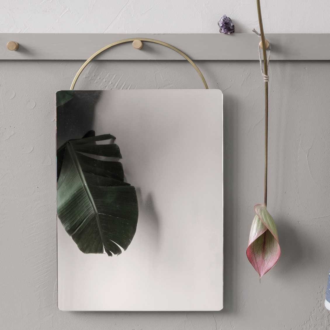 Ferm Living Adorn Mirror - Face - Brass