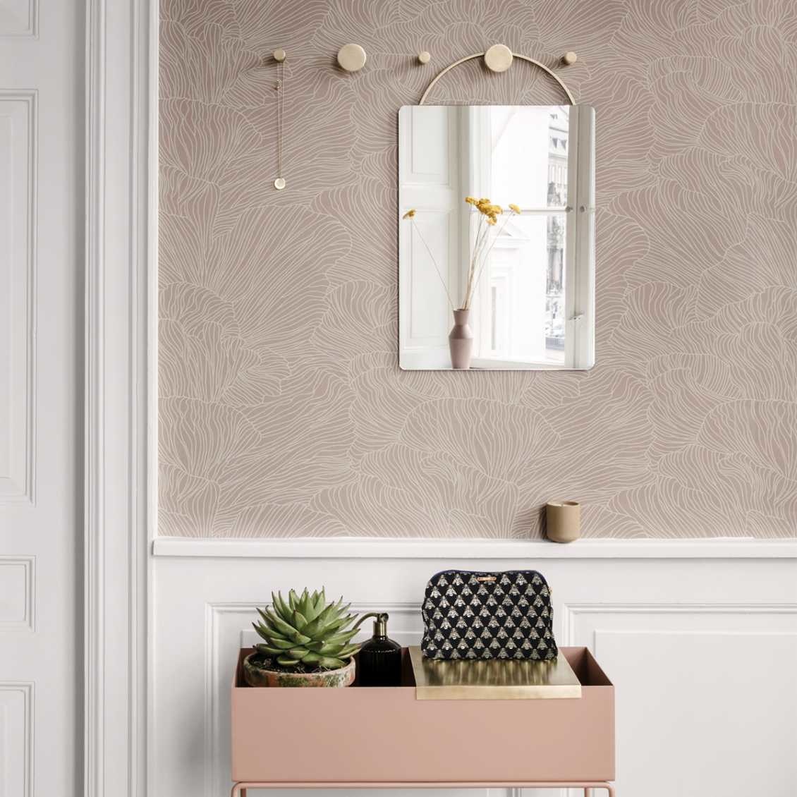 Ferm Living Adorn Mirror - Face - Brass