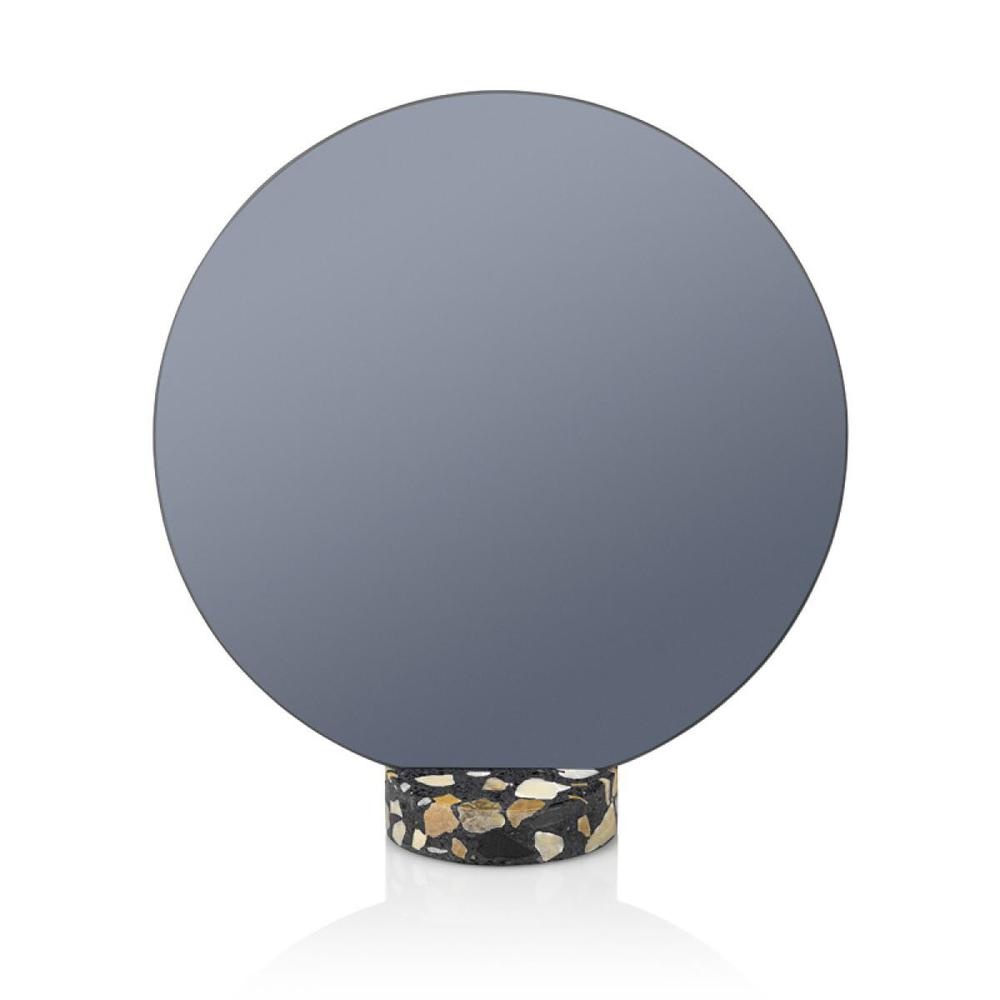 Lucie  Kaas Mirror black terrazzo