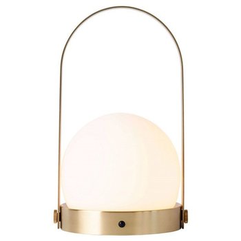 AUDO Carrie LED Lamp, Brushed Brass