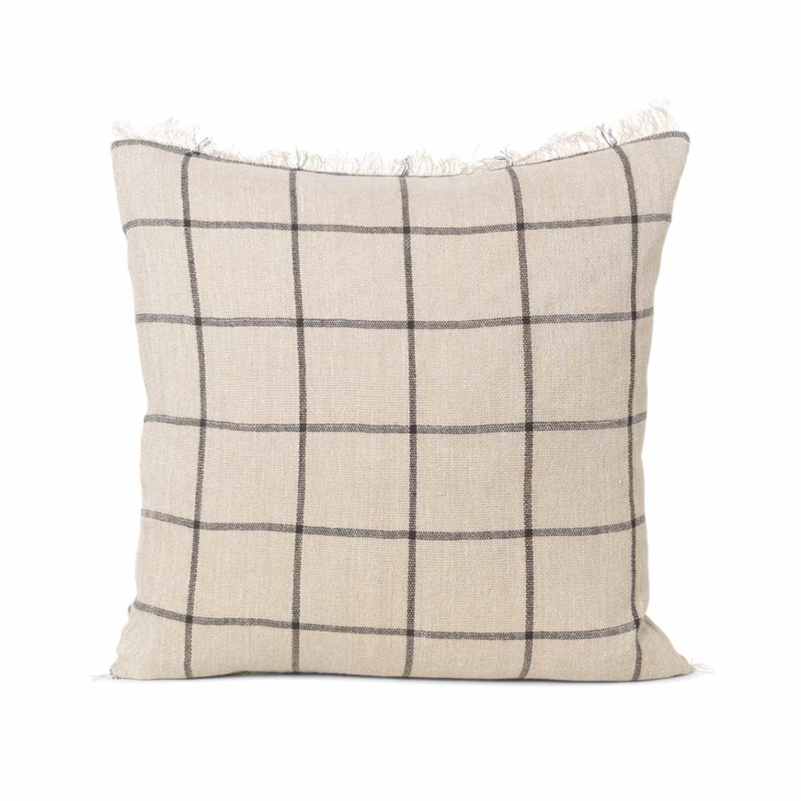 Ferm Living Calm Cushion - Camel/Black