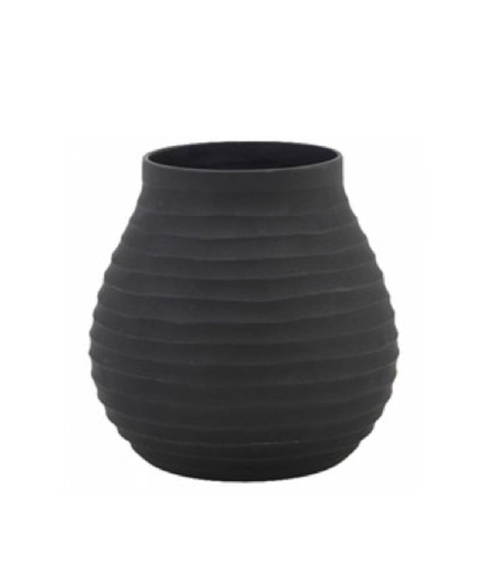 Vase - Groove, black S