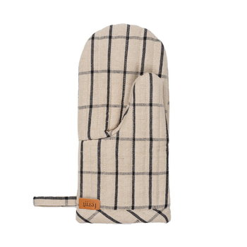 Ferm Living Hale Oven Mitt - Sand/Black