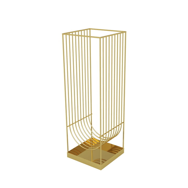 AYTM CURVA umbrella stand gold