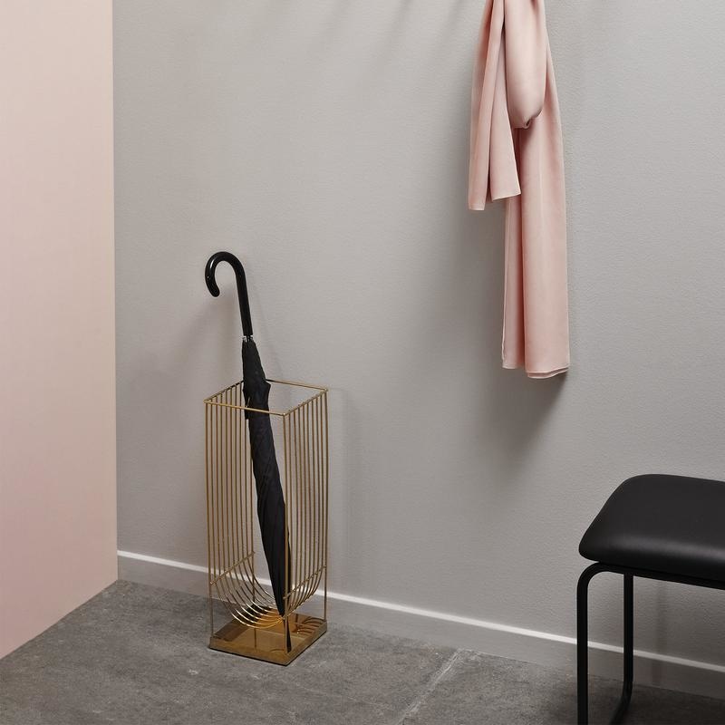 AYTM CURVA umbrella stand gold