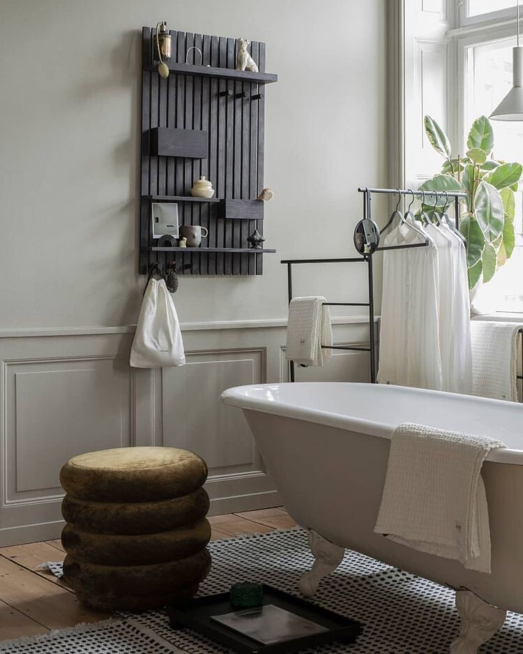 Ferm Living Wooden Multi Shelf - Stained Black