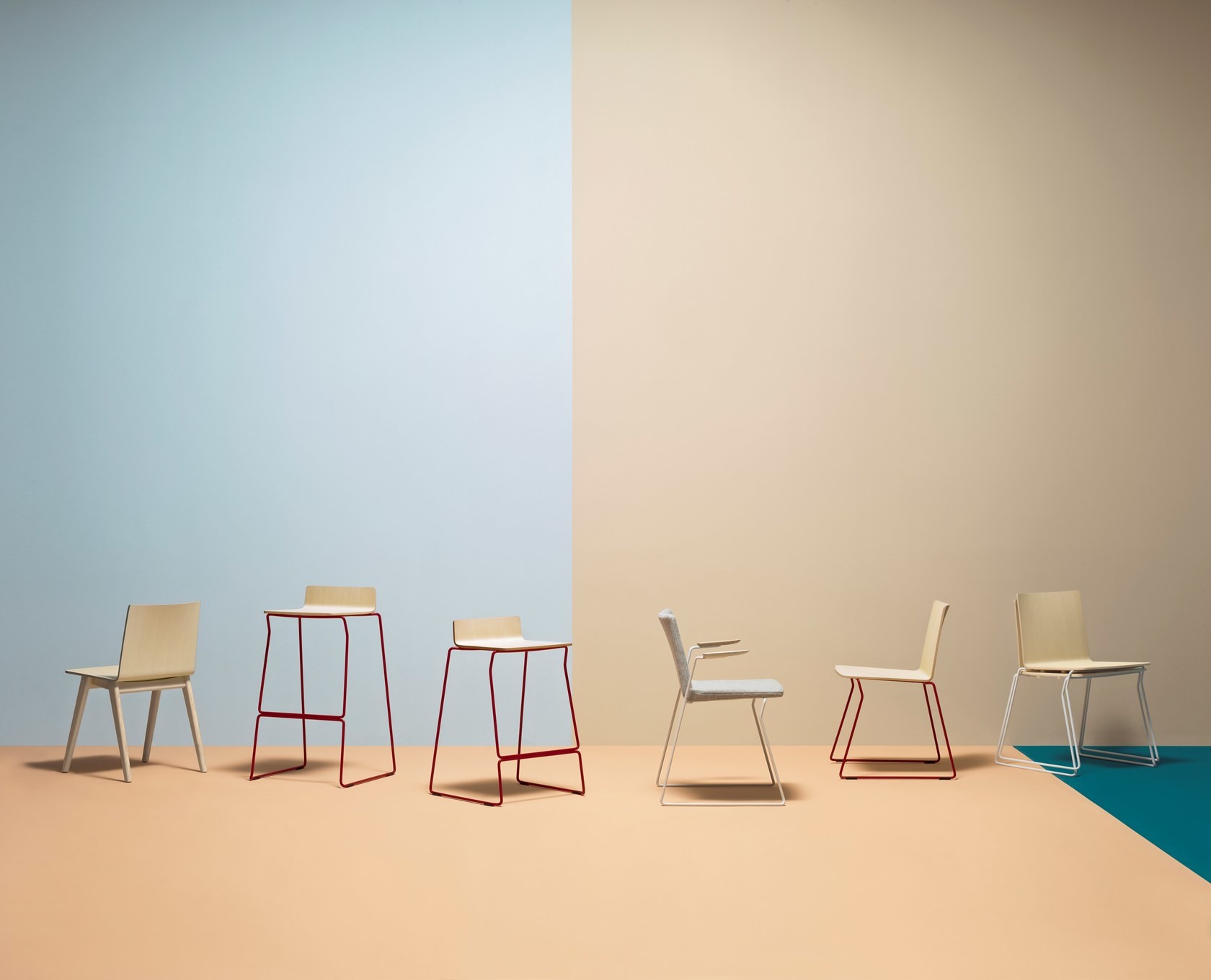 Pedrali Chair OSAKA METAL 5711