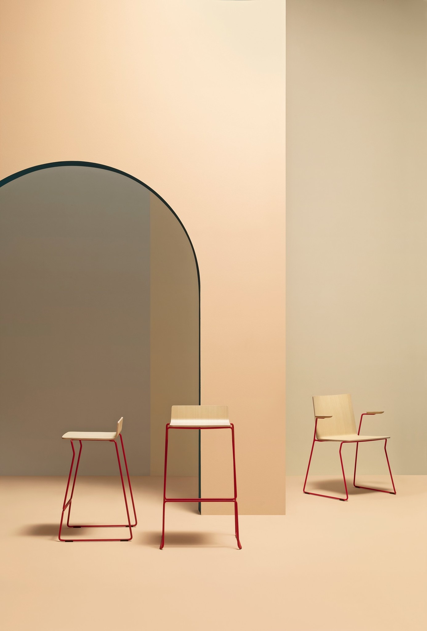 Pedrali Chair OSAKA METAL 5711