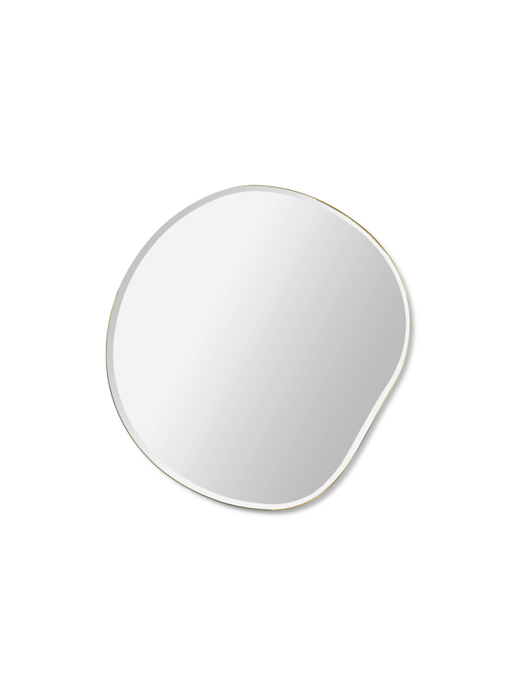 Ferm Living Pond Mirror - Small - Brass