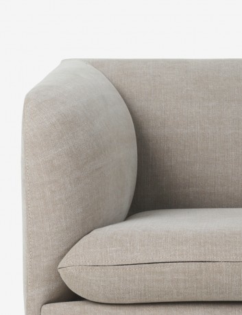 Ferm Living Turn Sofa 2-Seater - Cotton Linen - Natural