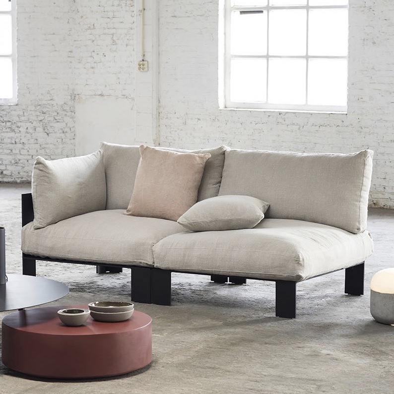 Serax BENCH TWEEZIT INCL. INDOOR KUSSEN ZAND