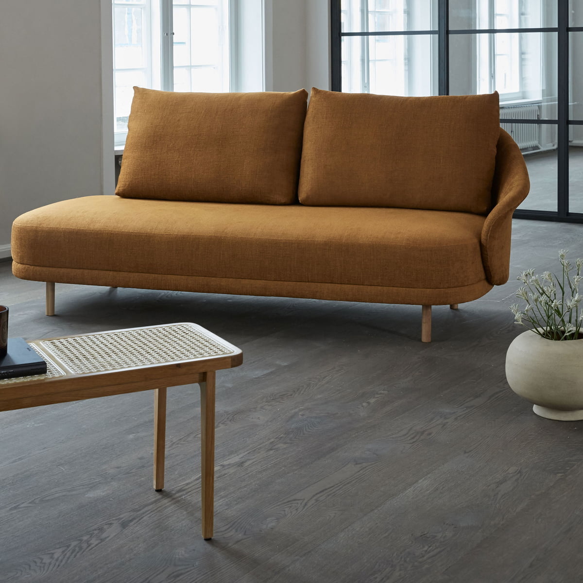 Norr11 Le Roi Bench - Natural Oak