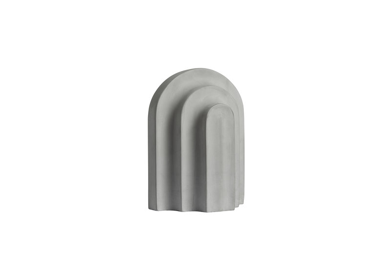 WOUD Arkiv bookend Grey concrete