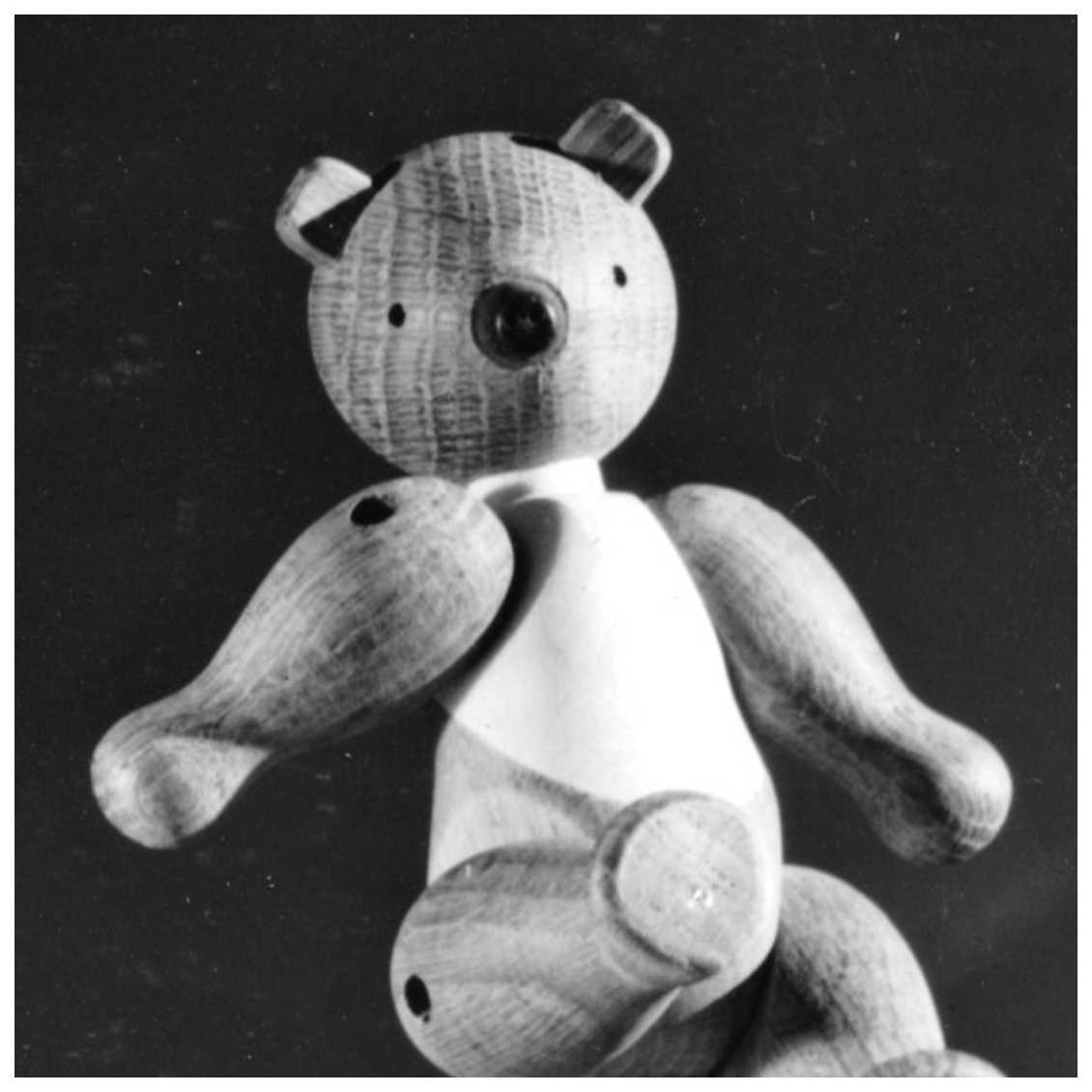 Kay Bojesen Bear small oak/maple