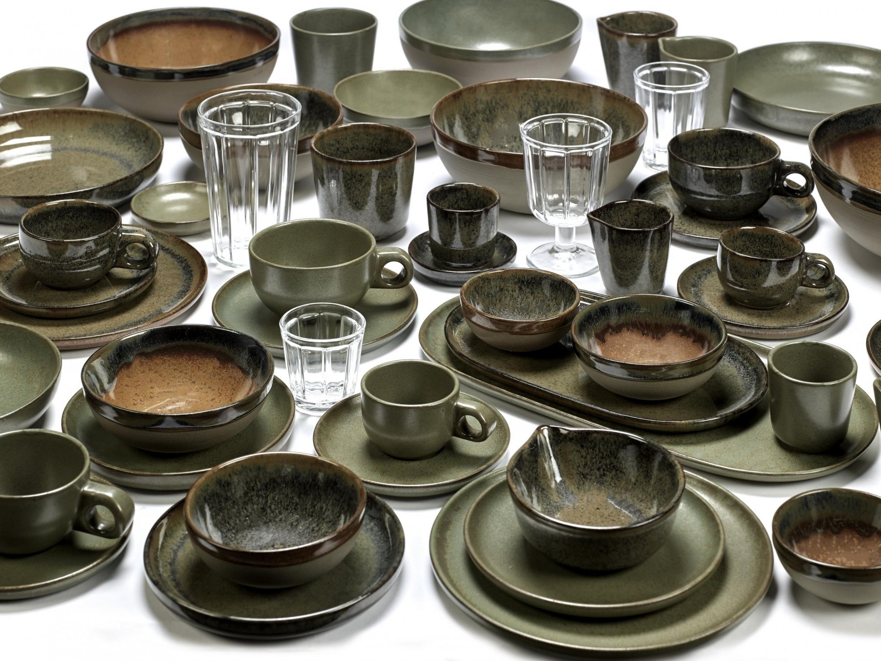 Serax RISTRETTO MUG SURFACE ZONDER OOR D6 H6 INDI GREY