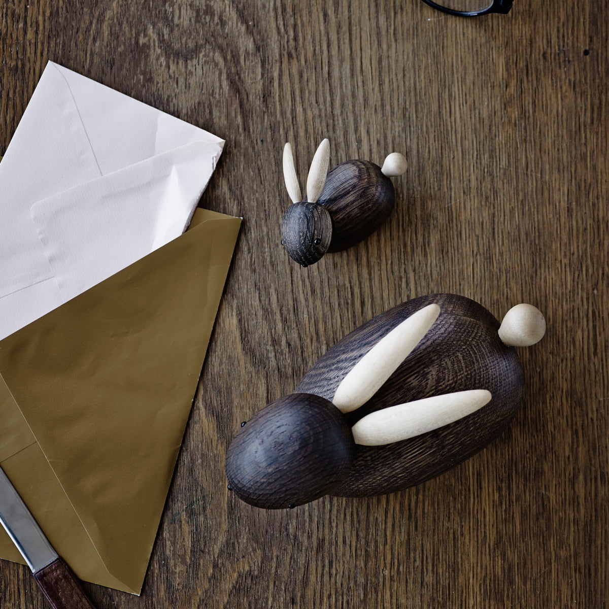 Lucie Kaas Skjøde Collection, Rabbit Small | Smoked Oak
