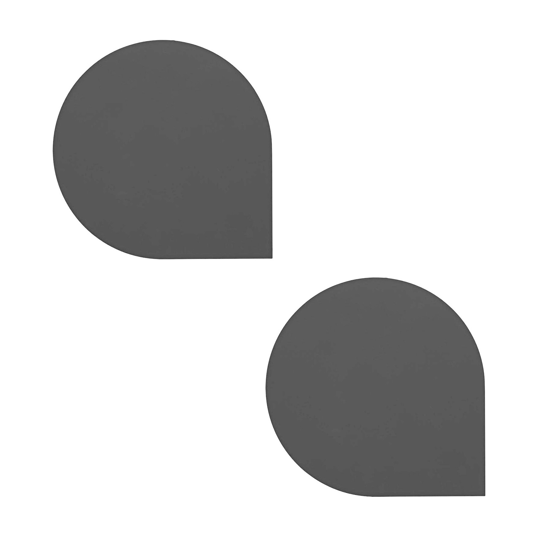 AYTM STILLA Placemat - set of 2 - Black