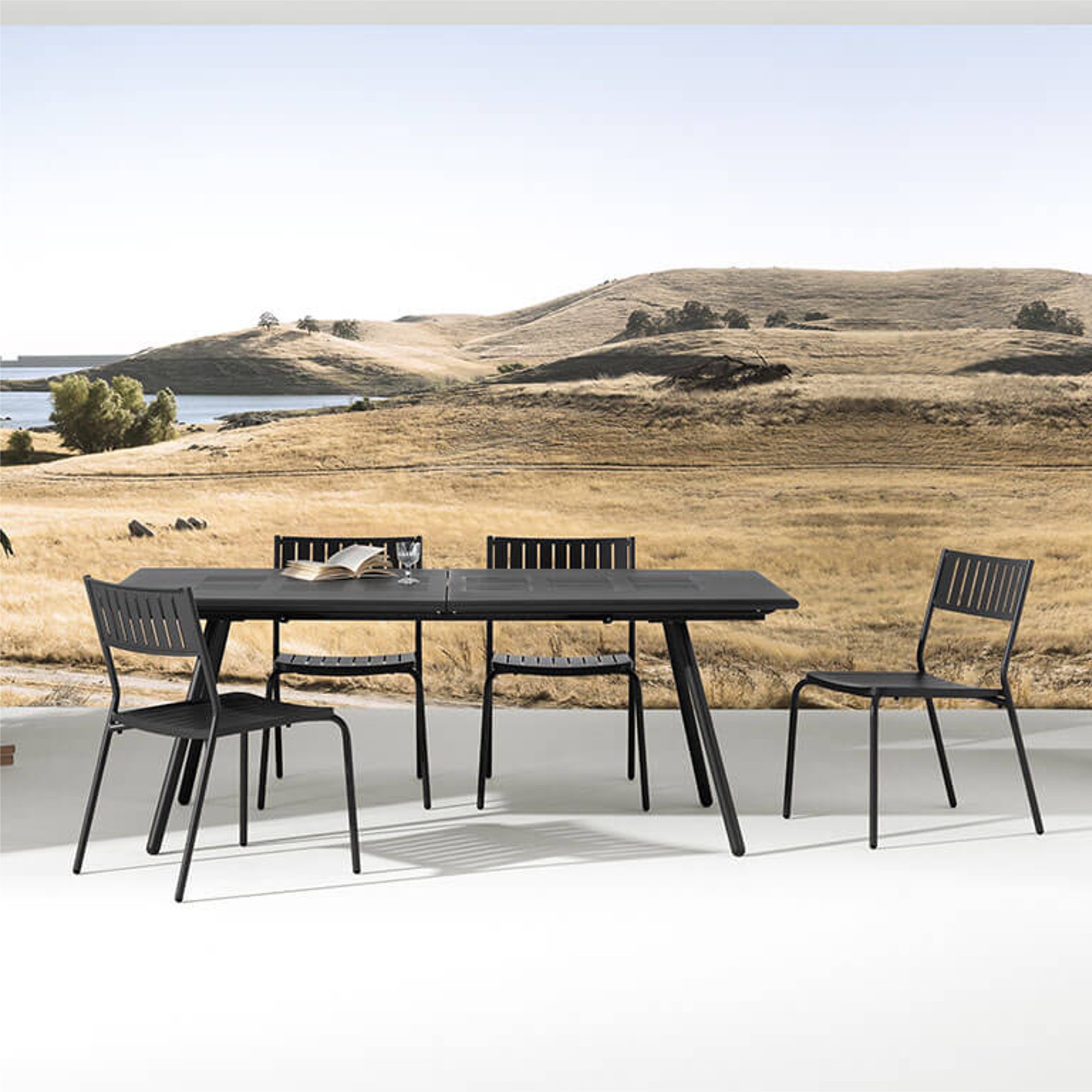 EMU 146 BRIDGE CHAIR CORTEN