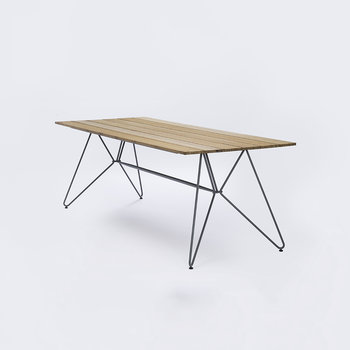 Houe SKETCH Table 220 x 88 - Table Top in Bamboo + Grey