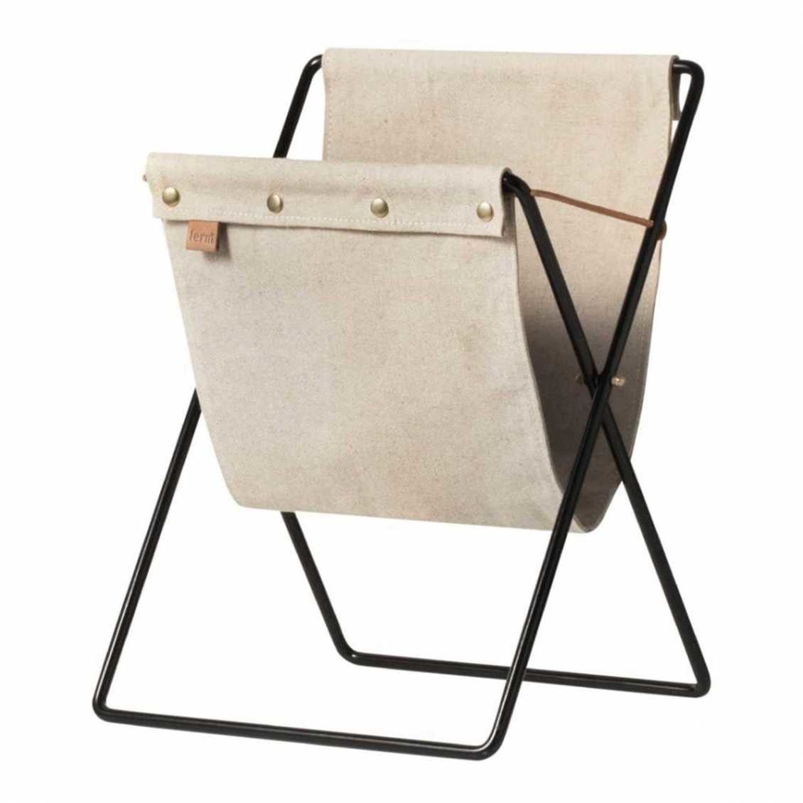 Ferm Living Herman Magazine Stand - Black