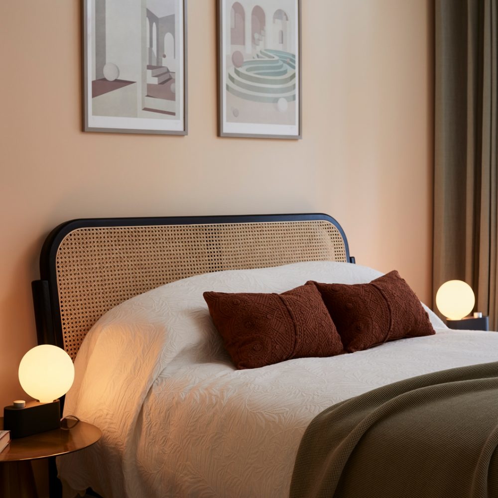 TALA Alumina Lamp Charcoal with Sphere G150 Bulb