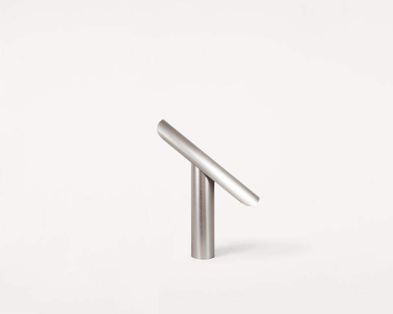 FRAMA T-lamp l table l brushed steel