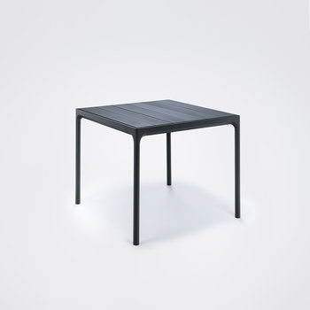 Houe FOUR Table 90 cm - Black Aluminum