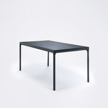 Houe FOUR Table 160 cm - Black Aluminum