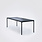 HOUE FOUR Table 210 cm - Black Aluminum