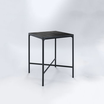 Houe FOUR Bar Table 90 cm - Black Aluminum