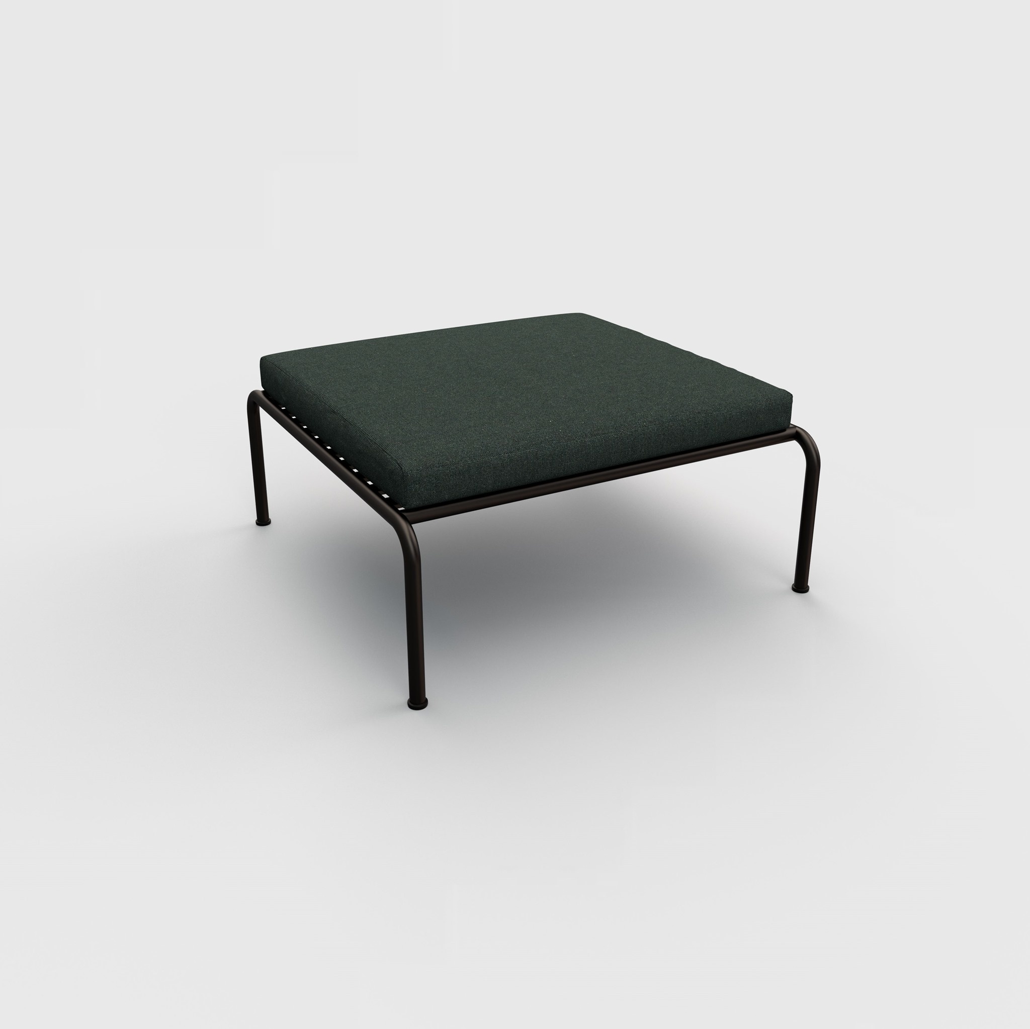 Houe AVON Ottoman - Black - Sunbrella/Heritage