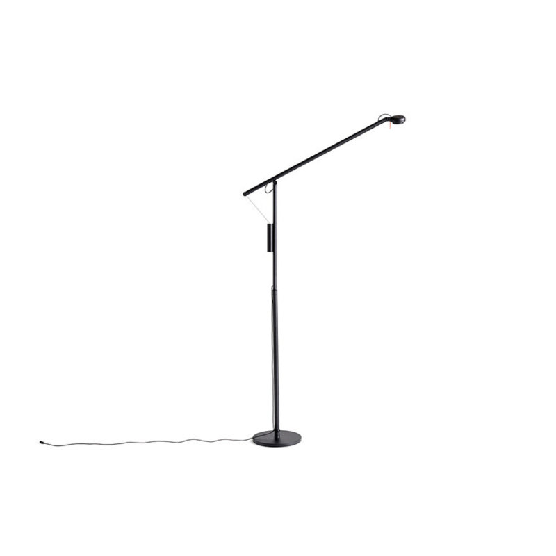 HAY Fifty-Fifty Floor Lamp Soft black