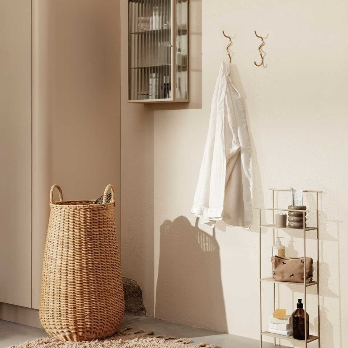 Ferm Living Curvature Hook - Brass