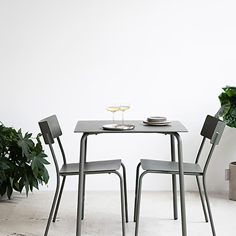 Serax AUGUST TAFEL 75 x 75 ALU ZWART