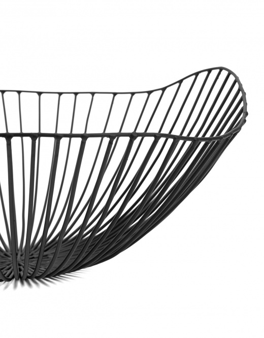 Serax Fruitschaal Cesira Zwart D39 H13