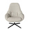 Bolia Saga Armchair with return swivel function + Universal Hoofdsteun - Ascot beige