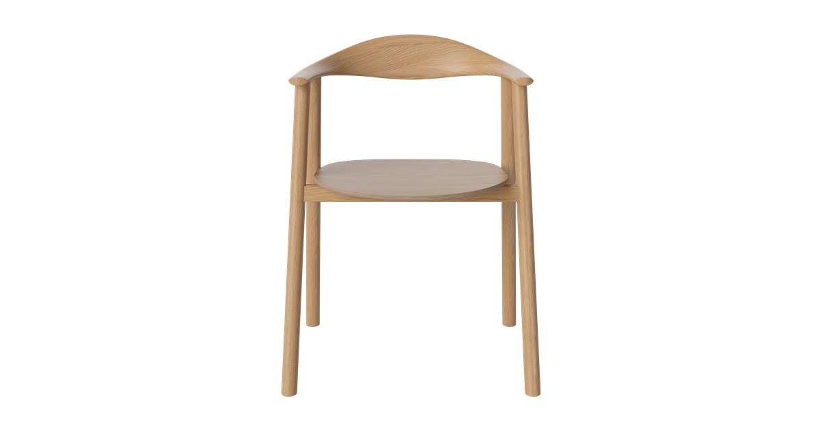 Bolia Swing dining chair - Oiled oak