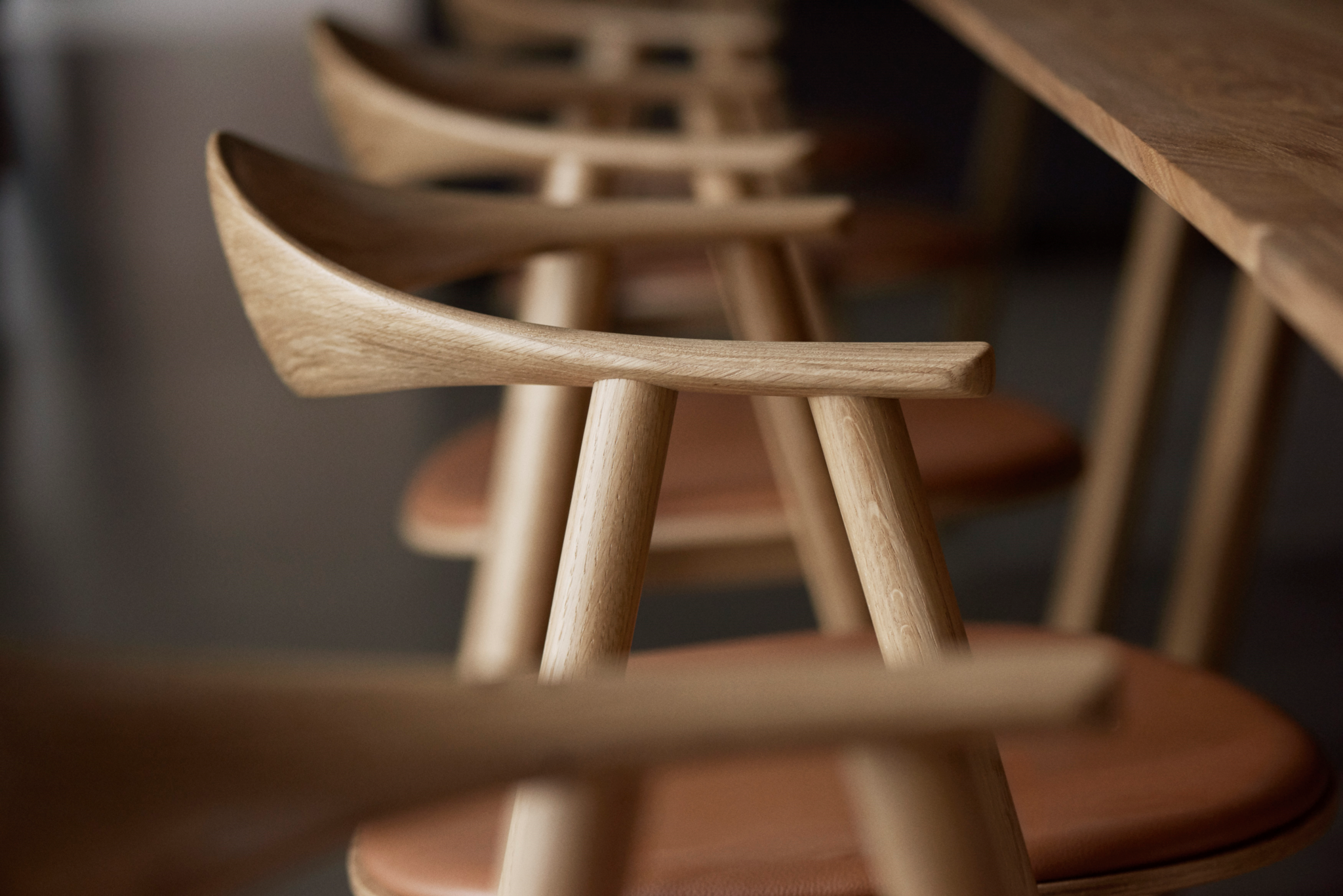 Bolia Swing dining chair - Oiled oak