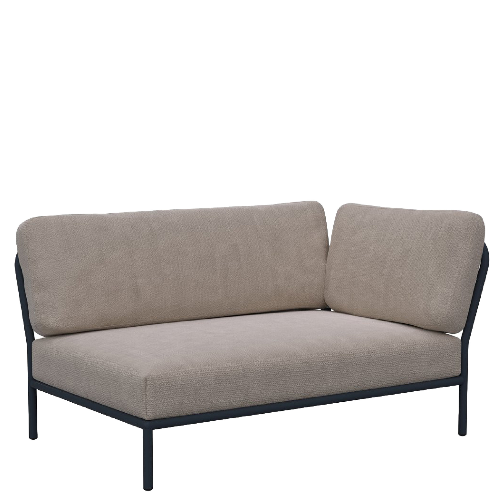 HOUE LEVEL Lounge Sofa Right Corner - Ash heritage/Dark Grey