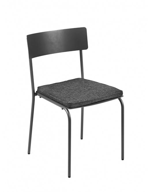 Serax AUGUST KUSSEN COMPACT STOEL L45 x B43,5 x H4 ZWART