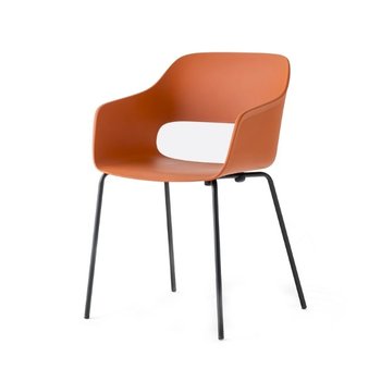 Pedrali Armchair BABILA 2735, orange, outdoor use