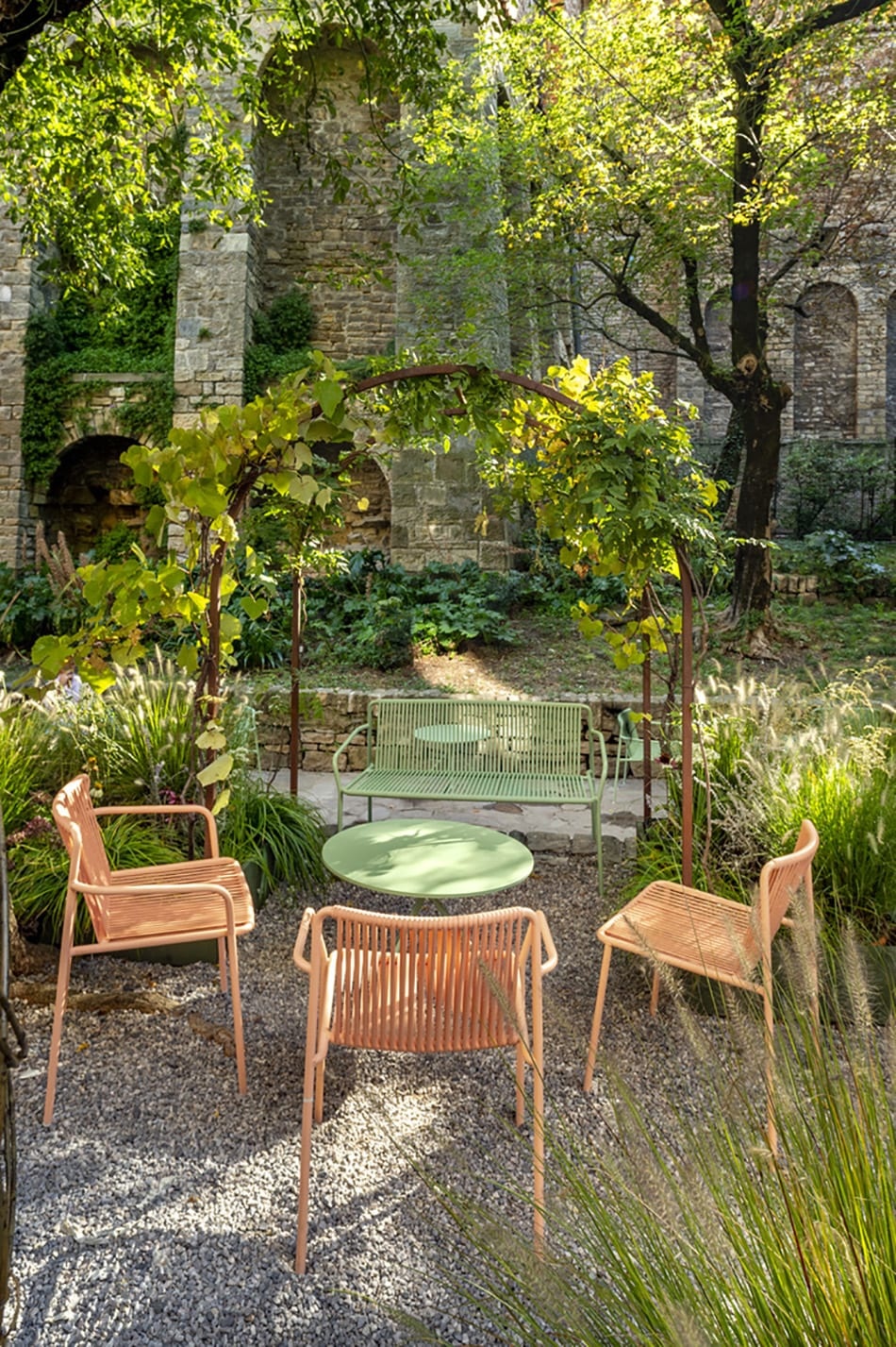 Pedrali Armchair TRIBECA 3665, terracotta TEE_1